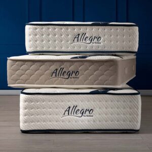 allegro, vivo, presto, largo, táskarugós, matrac, rottex